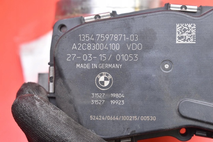 фото №7, Дроссельная заслонка 7597871-03 a2c83004100 bmw x5 f15 3.0i 306 km 13-18