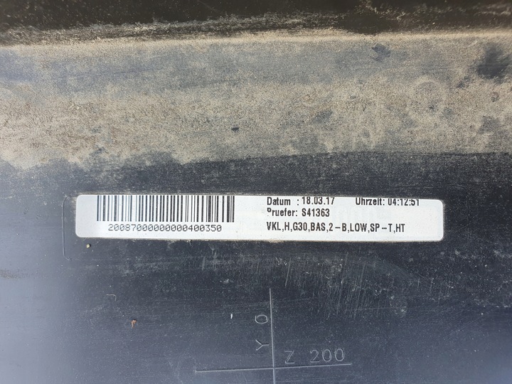 фото №10, Бампер зад задній bmw 5 g30 рік 17-20