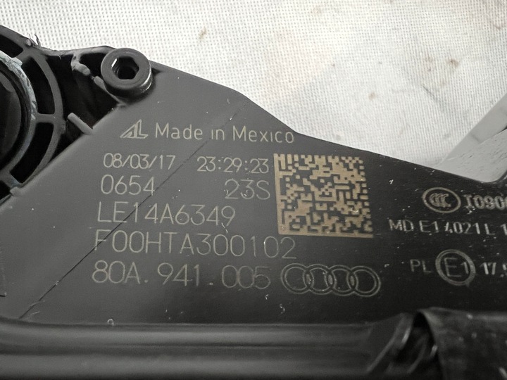 фото №13, Audi q5 ii 80a ксенон led лампа ліва права фара лівий праві демонтаж