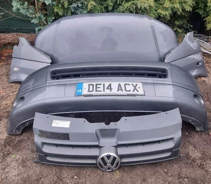 фото №15, Volkswagen multivan t5 рестайлінг перед капот бампер крила