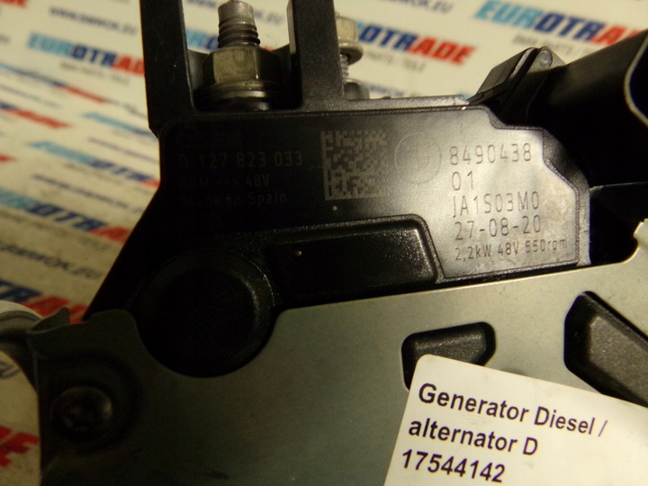 фото №7, Bmw g01 g05 g20 g22 g26 g29 g30 генератор 8490538 / po 5.252km!