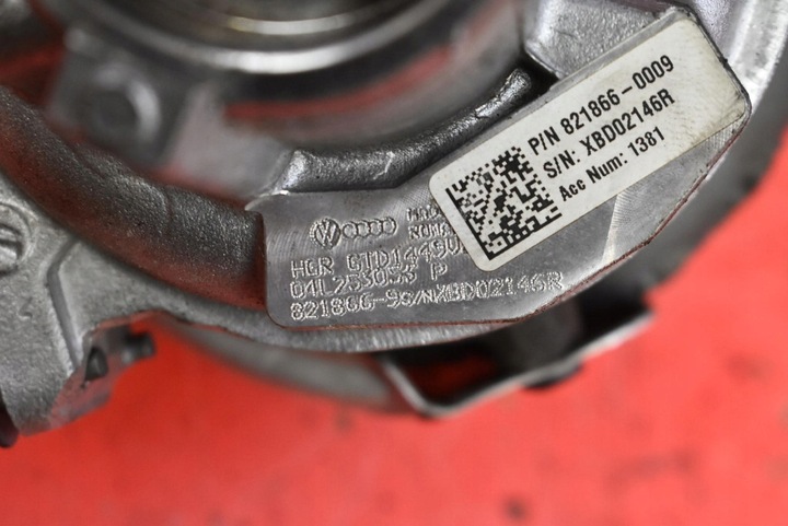 фото №10, Турбонагнітач турбіна 04l253056p skoda octavia 3 iii rs 2.0 tdi 184 km