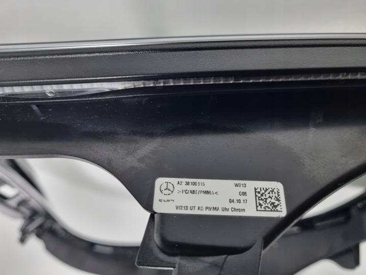 фото №9, Mercedes w213 рамка туннель консоли панель dekor led a2138100815