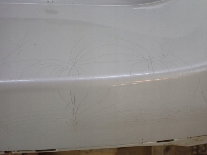 фото №10, Бампер зад pdc renault grand scenic iii європа 2011 білий аксесуари 8258