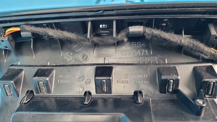 фото №14, Mercedes w177 a200 20r туннель средний защита панель рамка a1776803203