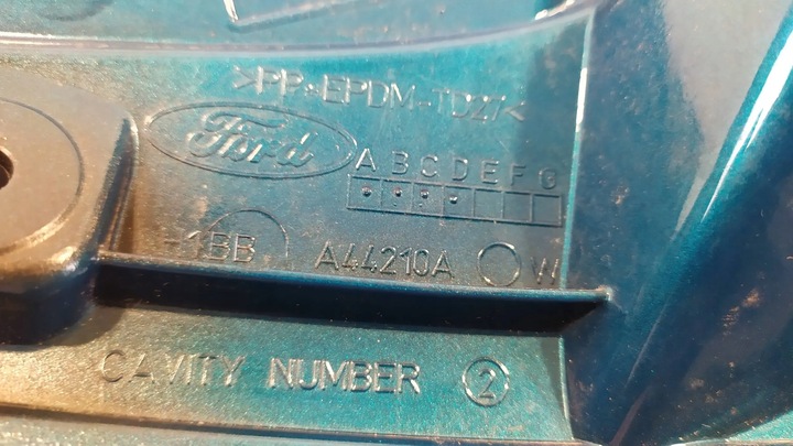 фото №6, Ford fiesta mk8 спойлер спойлер кришки h1bb-a44210a