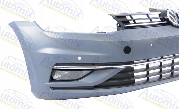 фото №12, Бампер переднє vw golf 7 17 - 20 pdc-4 / bez розпилювач. комплектний !