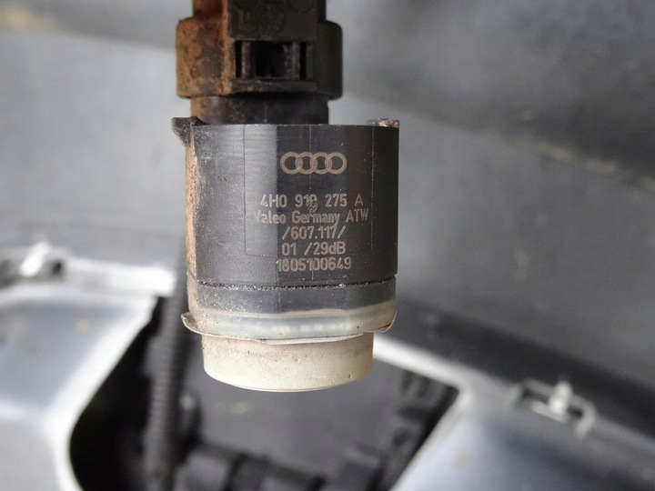 фото №15, Audi a3 8p 8p4 5d рестайлинг бампер зад задний накладка жгут pdc комплектный ly9c