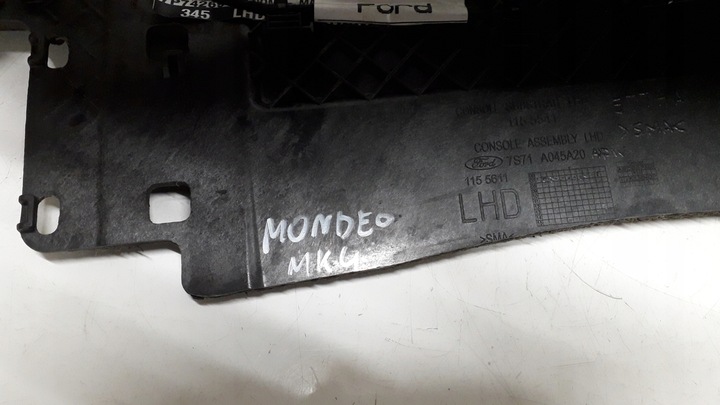 фото №8, Ford mondeo mk4 тунель середній підлокітник