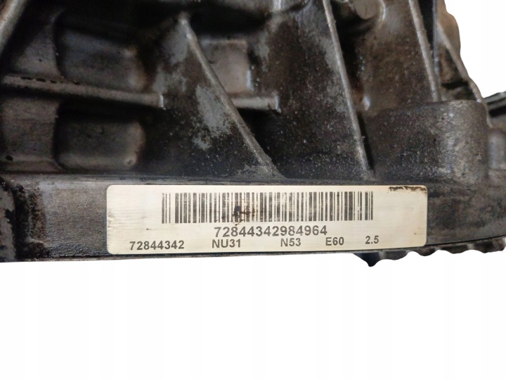 фото №14, Двигатель стойка bmw e60 e61 рестайлинг 2007-2010 2.5 190km 140kw n53b25a 223tyś
