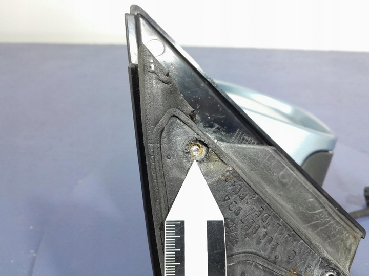 фото №6, Vw passat b6 дзеркало праві 13 pin eu lb5m