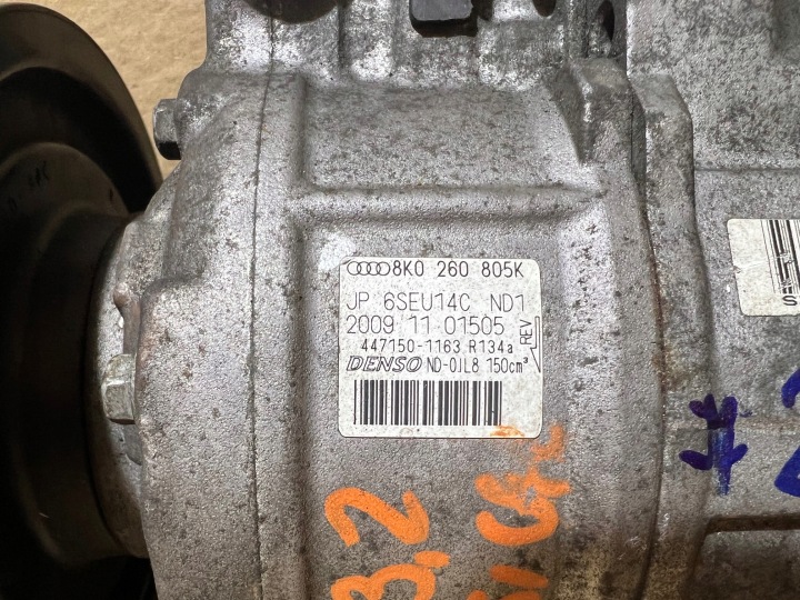 фото №10, Audi a4 b8 a5 8t q5 8r компрессор кондиционера 8k0260805k