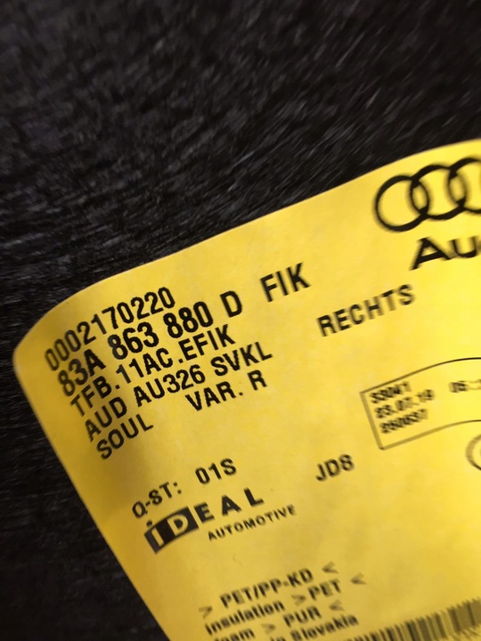 фото №7, Audi q3 боковина багажника левый 83a863879e