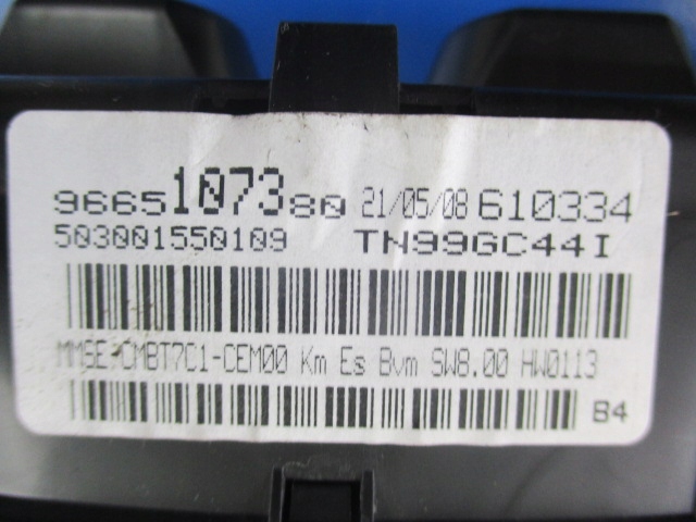 фото №7, Peugeot 308 1.6htp спідометр  9665107380 130ty km