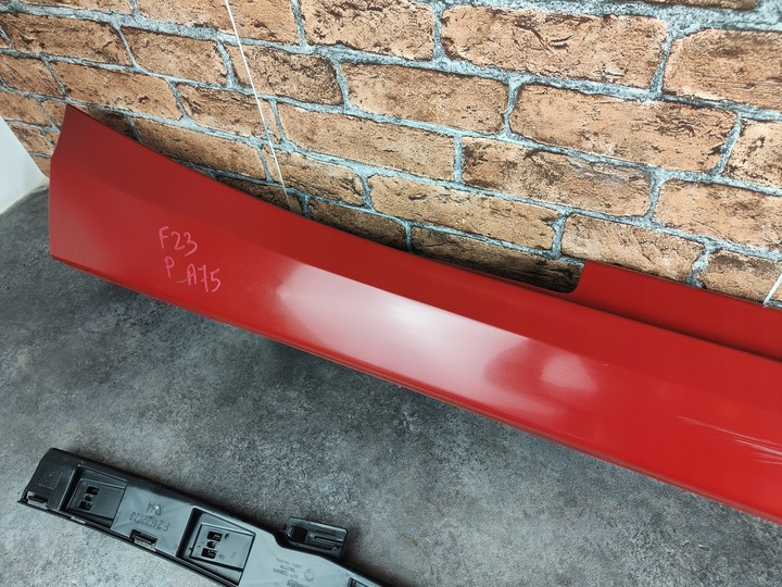 фото №7, Bmw 1 f21 f22 f23 планка накладка порогова права a75 melbournerot + ковзани