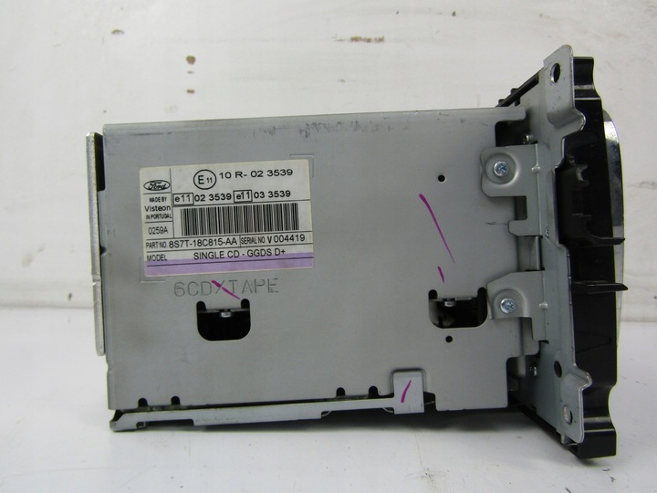 фото №4, Ford galaxy mk2 mk3 радио 8s7t-18c815-aa