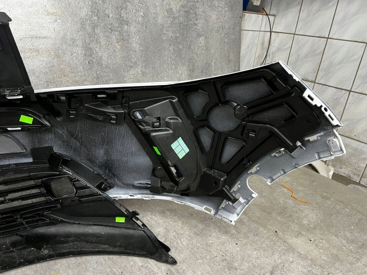 фото №9, Бампер передний opel grandland x ii рестайлинг 21- pdc 9840131477 перед белый