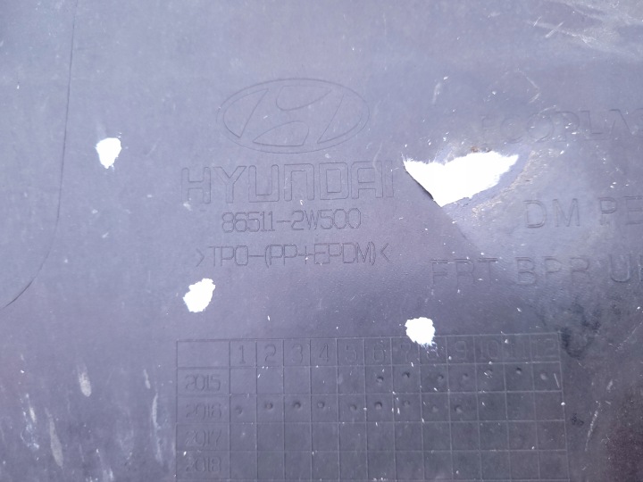 фото №11, Hyundai santa fe iii | бампер перед передній рестайлінг 86511-2w500 | 1106