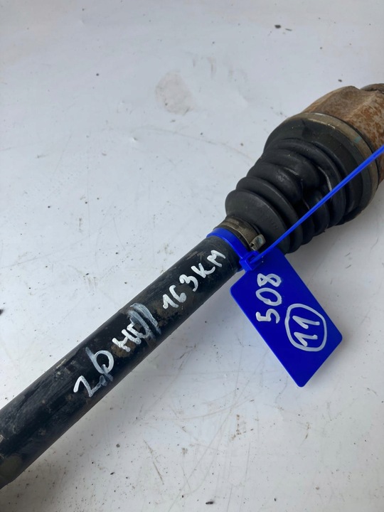 фото №5, Піввісь праві перед peugeot 508 2.0 hdi 163 km