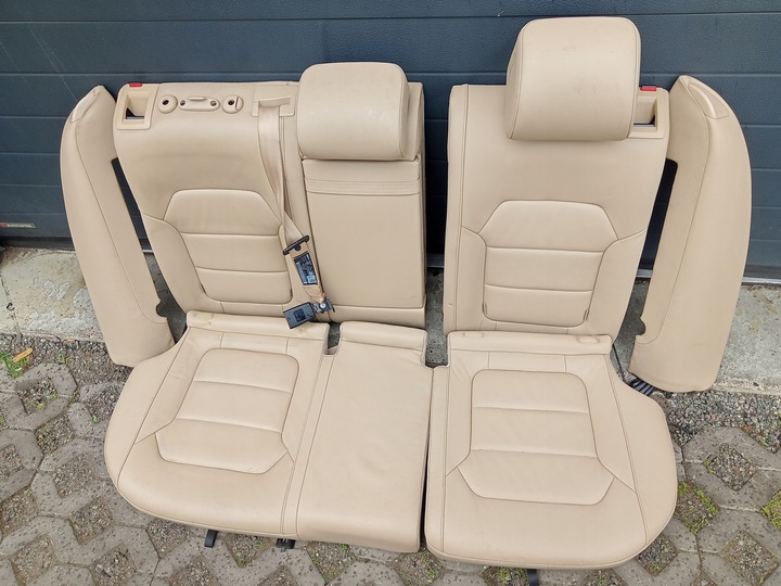 фото №11, Сиденья обшивки подлокотник кожа комплект vw passat b7 универсал - подогрев