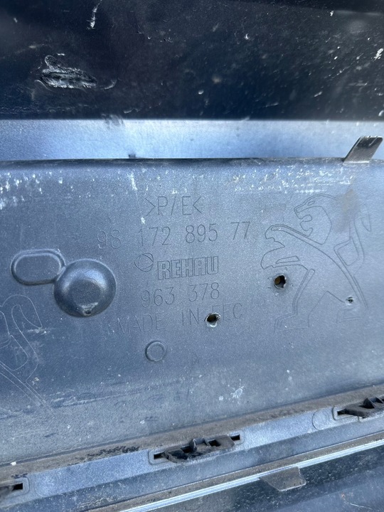 фото №8, Бампер зад задній peugeot 508 ii 2 sedan gt + dół