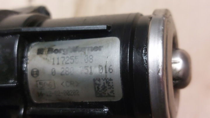 фото №7, Клапан egr радиаторов выхлопных газов 1.6 tdi cay 03l131512dp 0280751016 vw seat skoda