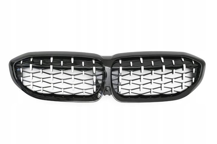 фото №3, Решітка радіатора решітка bmw 3 g20 g21 2019-2022 діамант diamond хром cs design