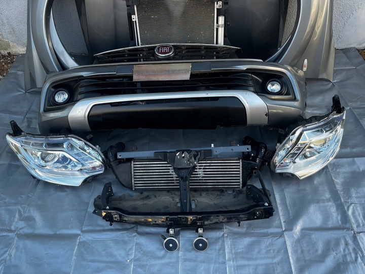 фото №5, Fiat fullback бампер капот pas радіатор лампи крила