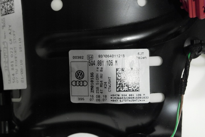 фото №9, Vw golf vii 7 хэтчбек рестайлинг салон сиденья диван