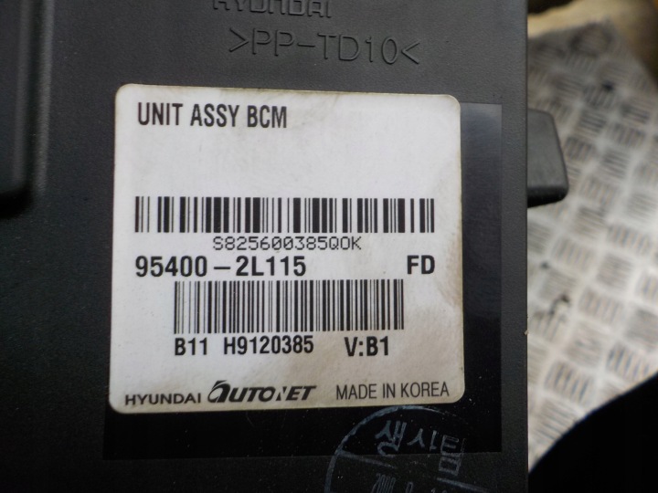 фото №5, Hyundai i30 1.4 модуль блок керування  bcm 95400-2l115