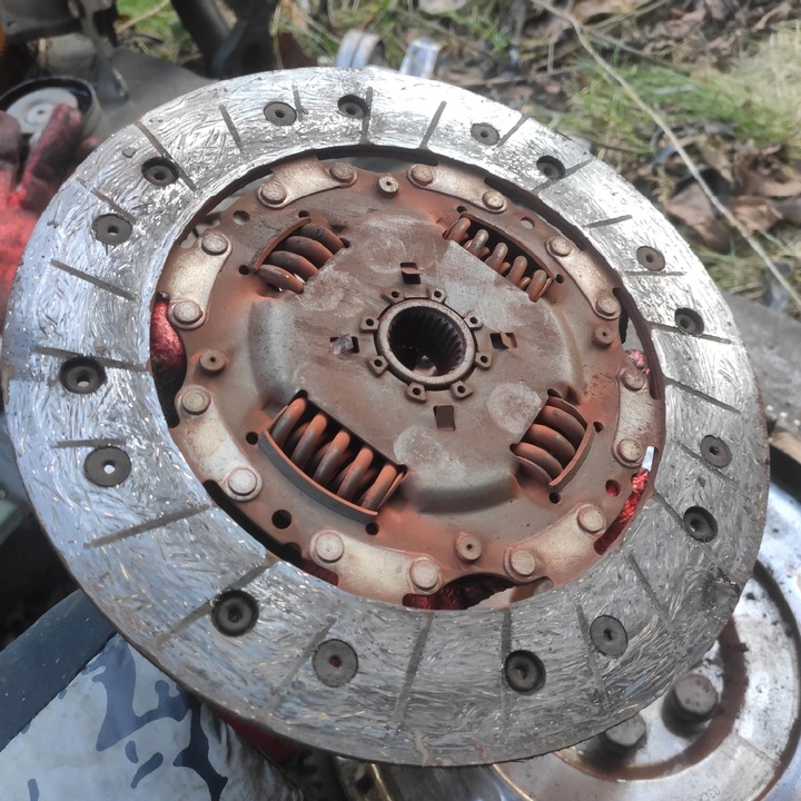 фото №11, Зчеплення колесо притиск диск skoda octavia ii 2 fl vw golf 1.4 tsi sachs