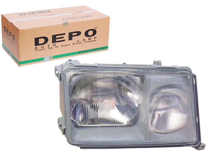 фото №1, Фара h3/h4 пневматичний колір вкладиш: chromo