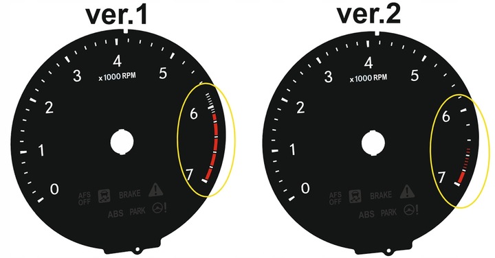 фото №6, Lexus is диски спідометра замінник прилади mph kmh