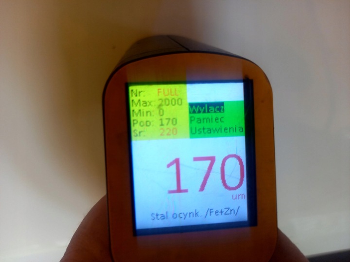 фото №6, Крило праві перед pp лак qw7 jeep cherokee kl 14r