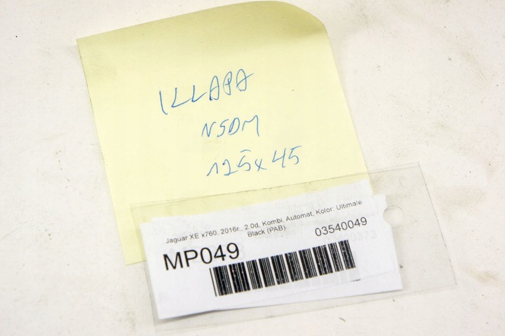 фото №5, Mp049 jaguar xe x760 кришка багажника pab