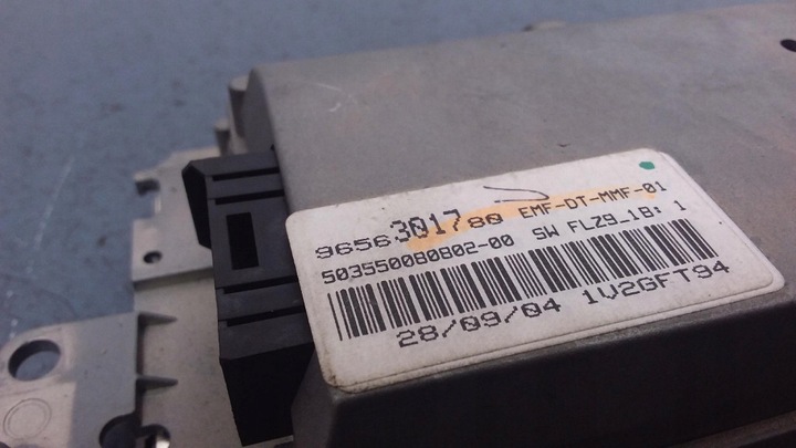 фото №5, Peugeot 607 i рестайлинг дисплей радио навигации 9656301780