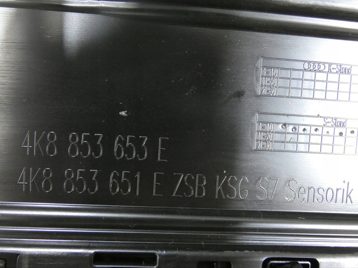 фото №8, Решётка, решётка радиатора audi s-7 4k теневая линия радар