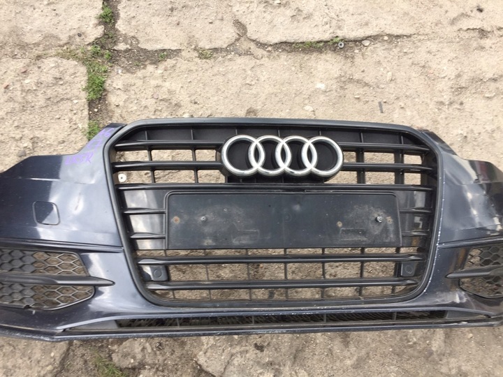 фото №6, Audi a6 c7 s-line lx5r бампер переднее перед решётка радиатора