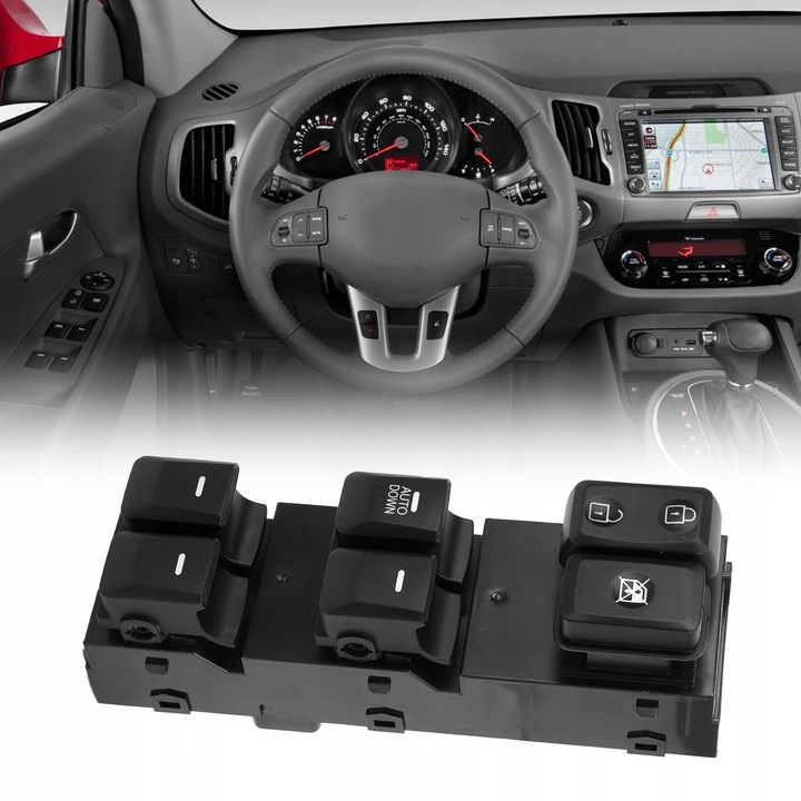 фото №11, Перемикач керування скло 93570-3w000 замінник для  kia sportage