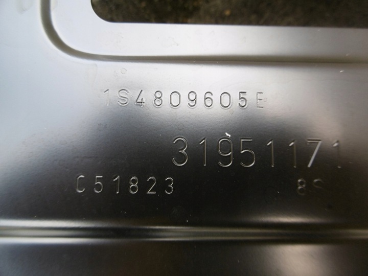 фото №3, Vw up 1s4 - стійка, поріг лівий оригінал