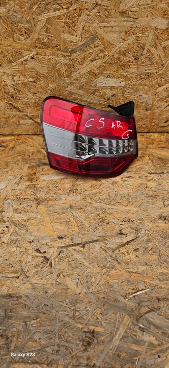 фото №1, Citroen c5 iii 3 x7 рестайлінг лампа ліва лівий зад задня sedan