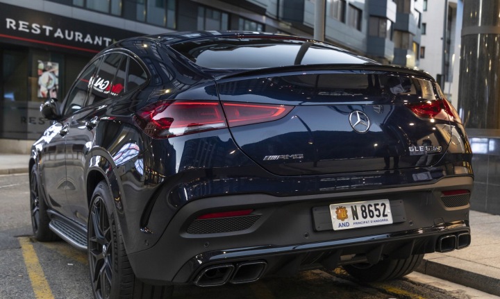 фото №11, Mercedes gle c167 w167 спойлер спойлер amg підкладка