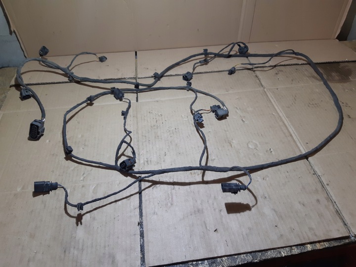 фото №11, Audi q7 4l жгут установка pdc бампера передней перед радар