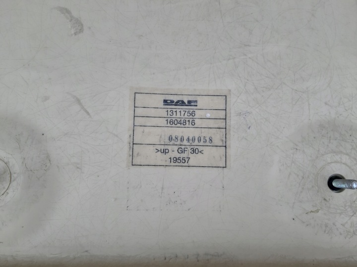 фото №5, Daf xf 105 спойлер закабінний обтікач права верхня 1311756