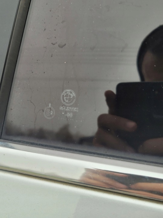 фото №2, Скло двері лівий зад задня bmw e60 плівка c79