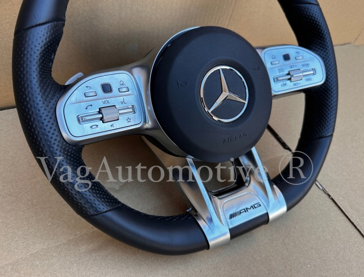 фото №8, Oem mercedes amg 43 55 63 performance руль подушка