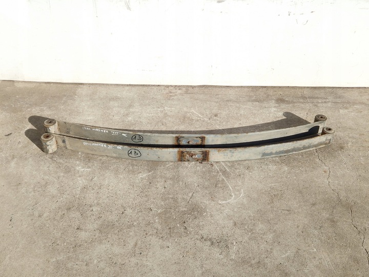 фото №1, Master movano b 3 iii 10- рессора листовая рессора зад задний 1b