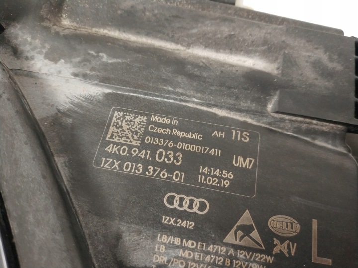 фото №10, Audi a6 c8 лампи повний led перед передні комплект
