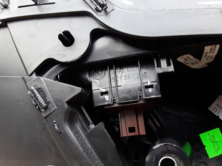 фото №10, Обивка дверь перед левая боковина переключатели vw beetle 5c hb 2013 европа