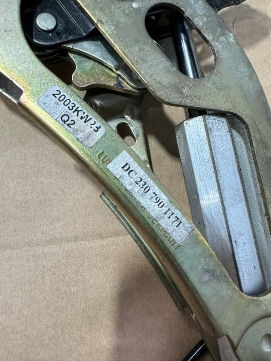 фото №10, Амортизатор дах лівий, петля лівий, кришки mercedes sl r230, w230 sa